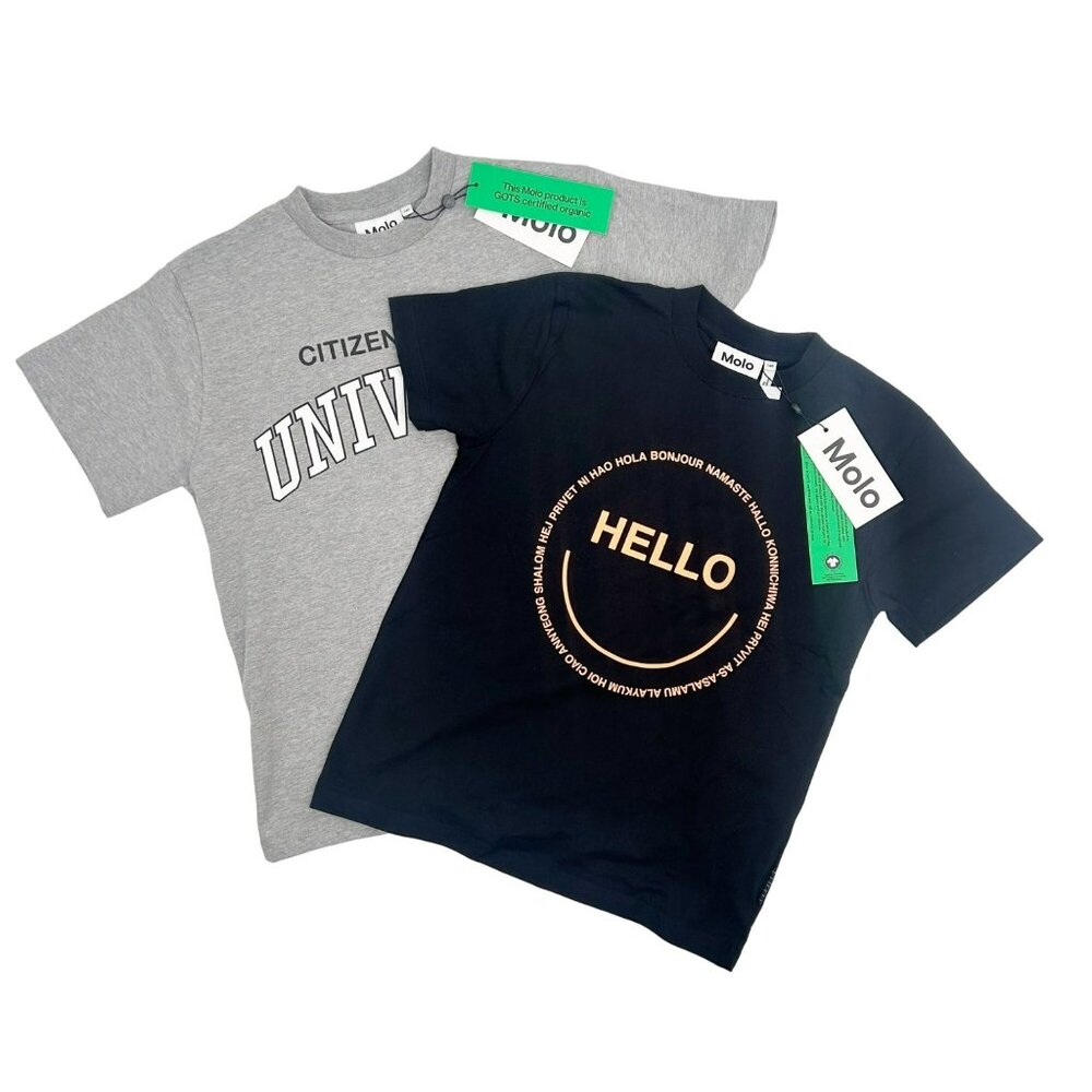 Molo Boys Size 10 T-Shirt Bundle